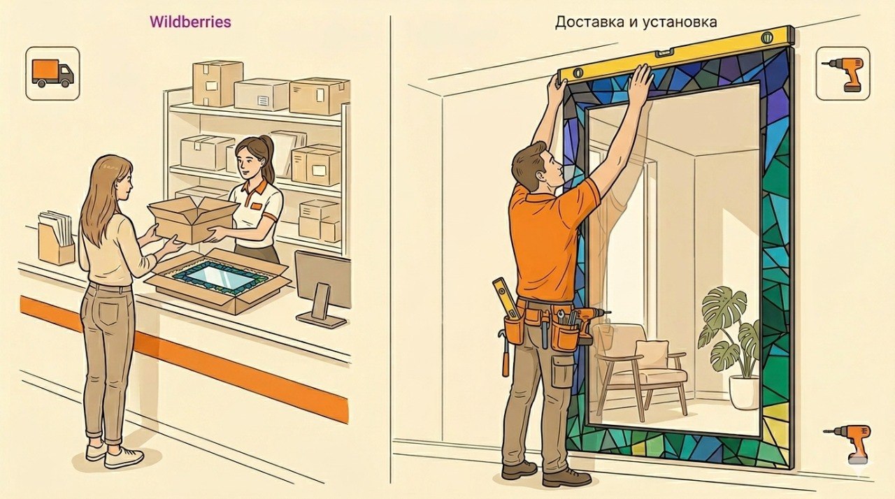 Сравнение: Wildberries vs доставка и установка напрямую